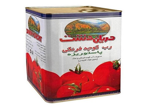 خرید رب ۹ کیلویی دریان دشت + قیمت فروش استثنایی